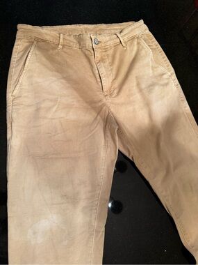 Ag Adriano Goldschmied Men’s Khaki-Colored Chino Pants